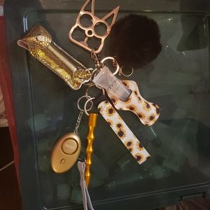 Safety defense keychains